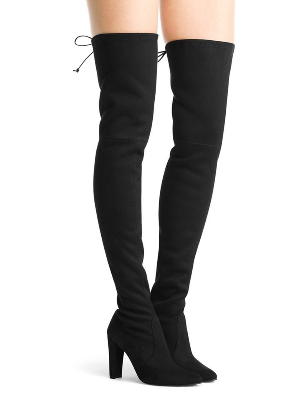 Stuart Weitzman Highland Black Over-the-Knee Boots Size 10 - Picture 2 of 13